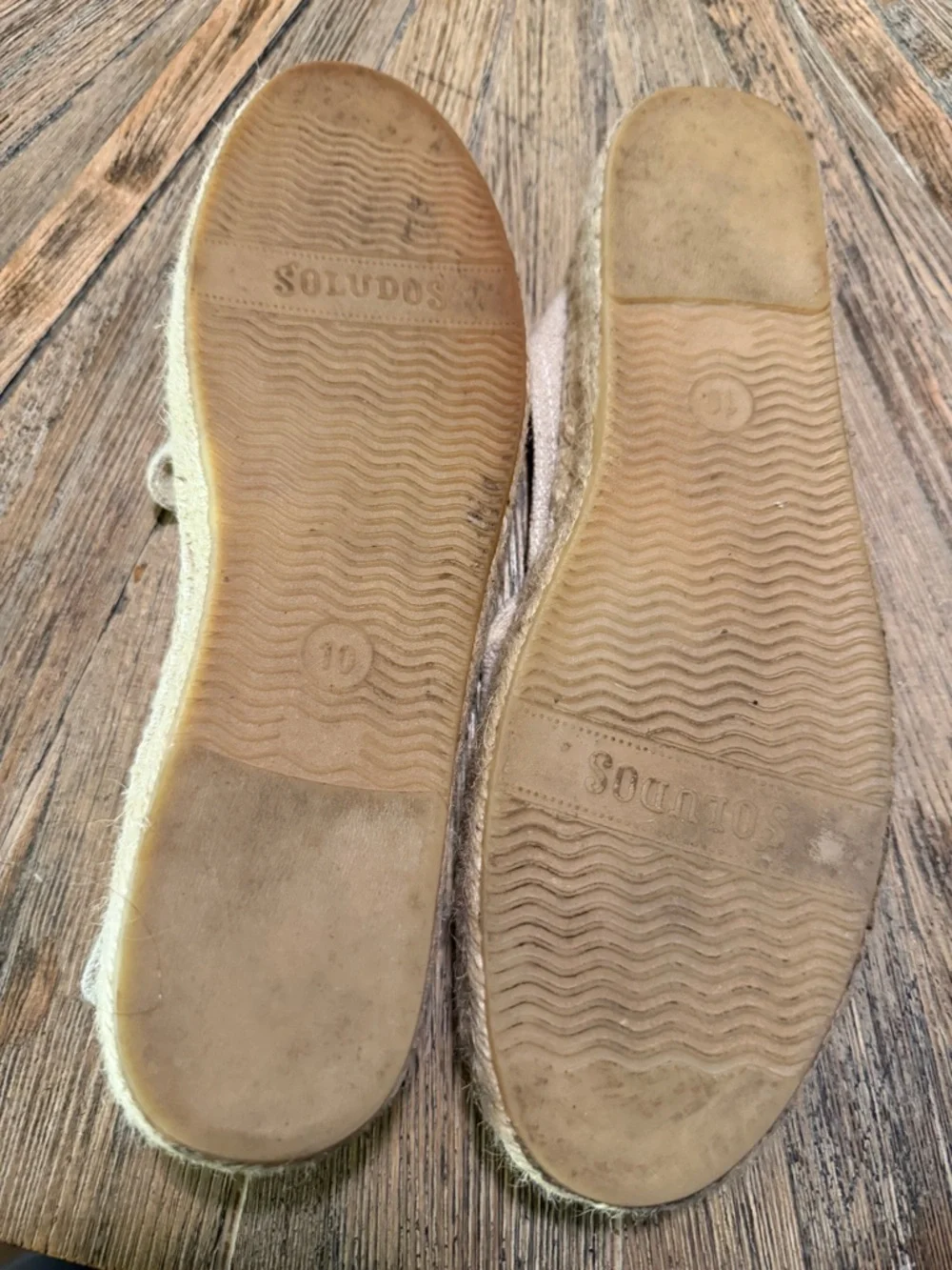 Soludos Espadrilles Jason Polan Panda Canvas Slip On Shoes Womens shoes size 10